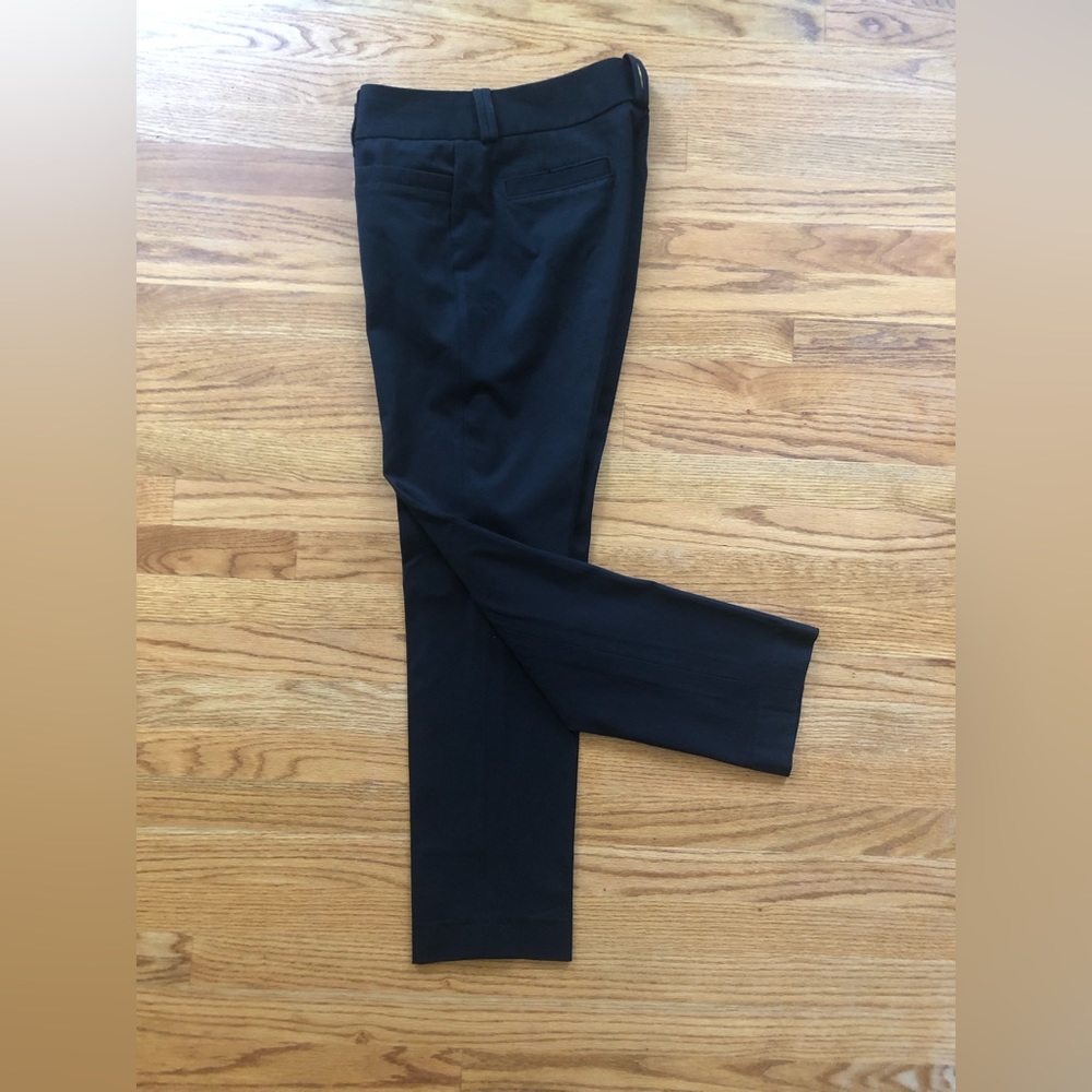 Banana Republic Trouser No. 323 Martin Fit, Black Stretch, women’s size 12
